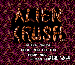 Alien Crush screenshot 3 for PC Engine